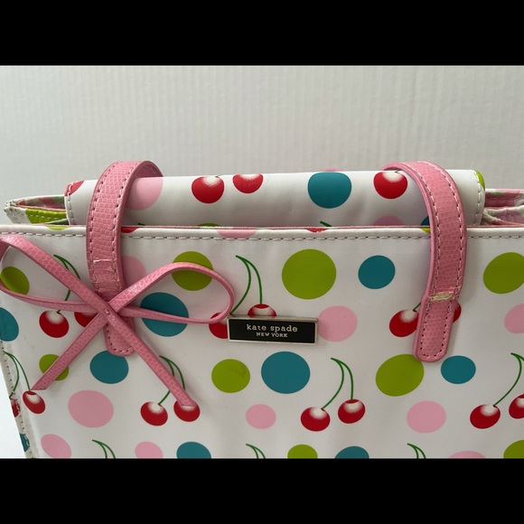 Vintage Kate Spade Cherry print Purse - Picture 2 of 10